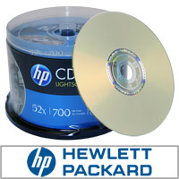 Lightscribe CD-R 50pk HP - Lightscribe CD-DVD - Blank Media
